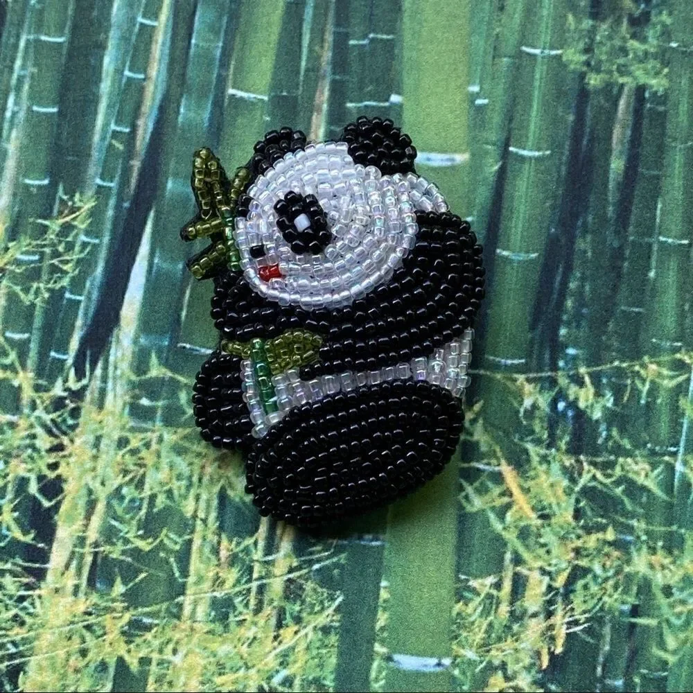 Panda Brooch Pin